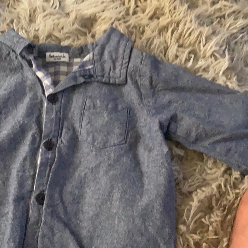 SPLENDID button down jean shirt